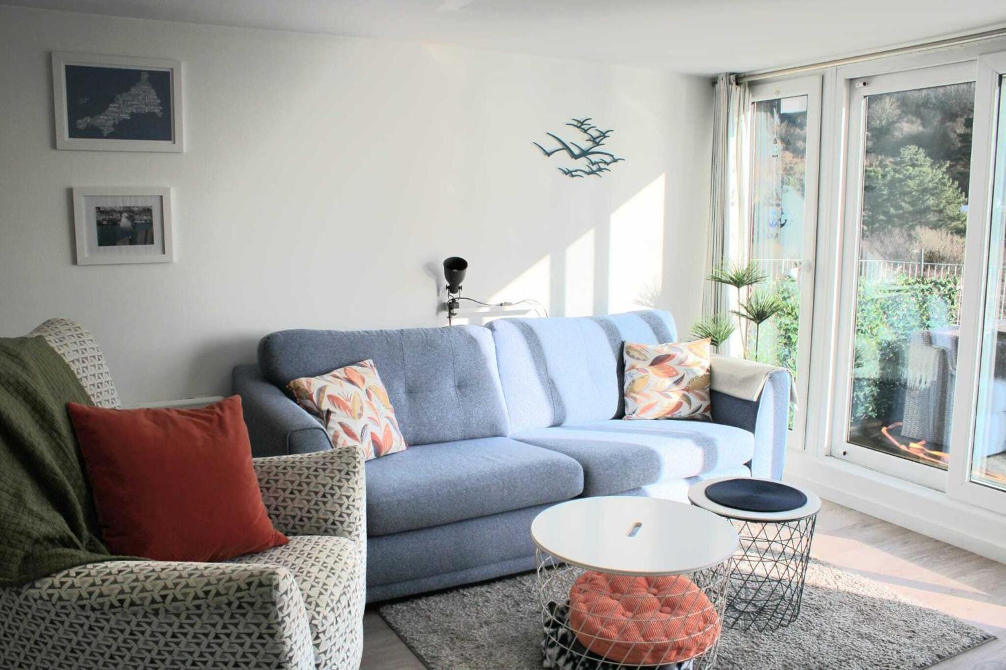 May View - Luxury Sea View Apartment - Millendreath, Looe Esterno foto
